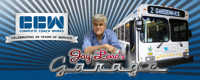 ZEPS 100% Electric Bus featured on Jay Leno’s Garage