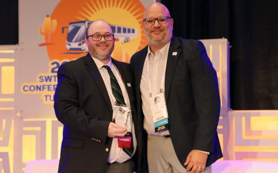 Complete Coach Works’ Regional Sales Manager Honored for Outstanding Contribution to the South West Transit Association and Industry Advocacy