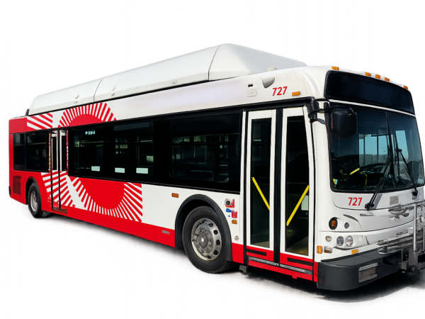 40FT 2012 New Flyer CNG C-40LFR