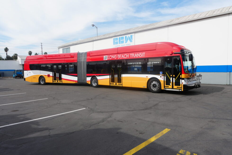Complete Coach Works Completes Midlife Refurbishment of Thirteen Long Beach Transit Articulated Buses